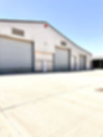 Our large spacious secure barns with roller shutter doors for easy access.