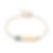 Bracciale in Oro giallo 375‰ con Orsetto azzurro