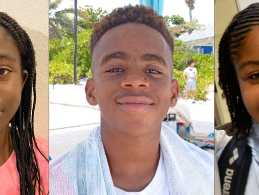 Swimming Trio to Represent TCI at PanAm Aquatics
