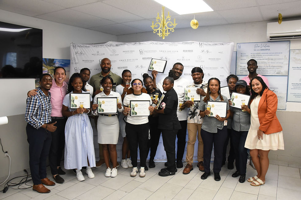 Rock House Resort’s Third Quarter Staff Awards