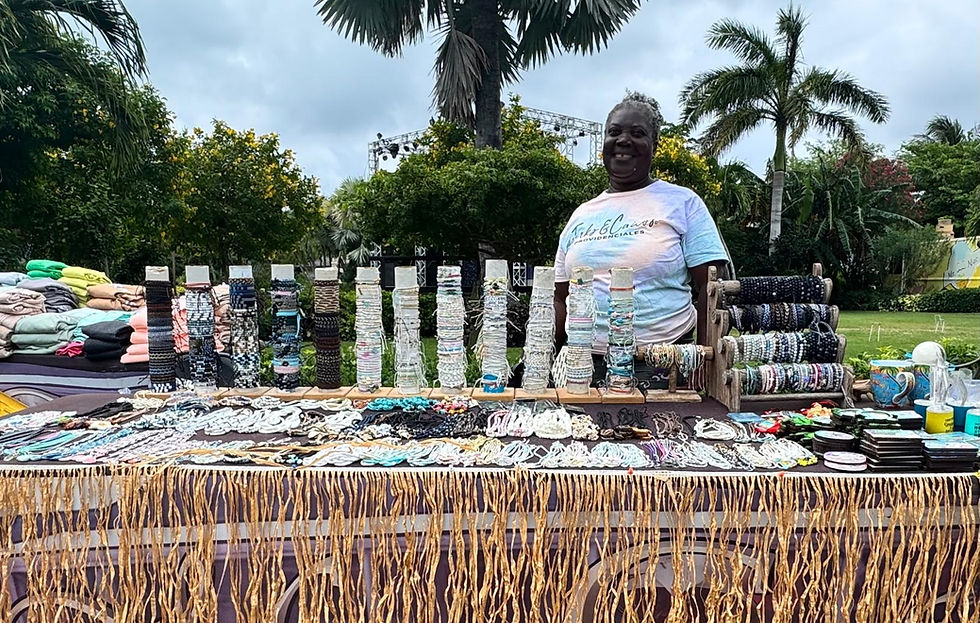 Local Craft Vendors experience windfall at Beaches Turks and Caicos Treasure Beach Opening