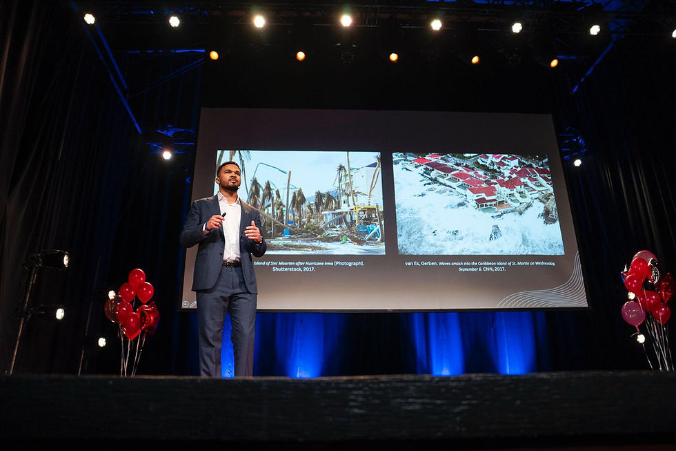 Turks and Caicos Islander Michael Saunders Puts TCI at the Center of Global Climate Conversation at TEDxMcGill