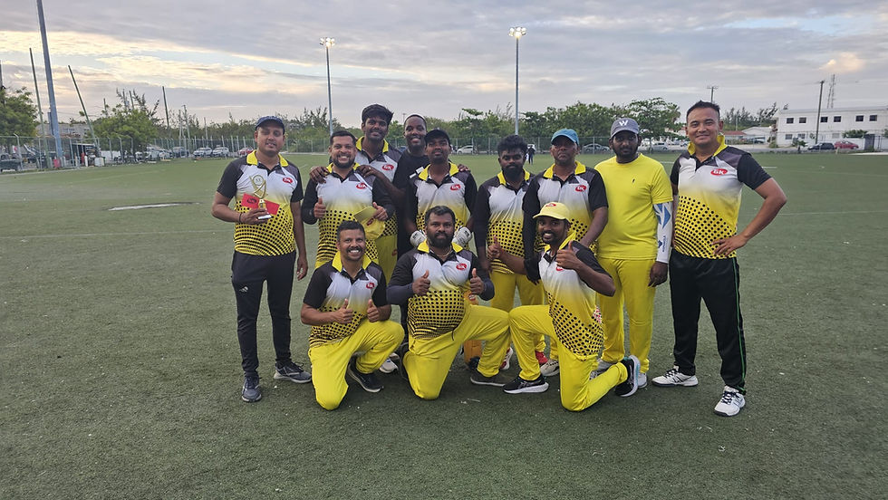GK Foods Advance to TCICA Senior Men’s Cricket Final with Hard-Fought Victory Over Omars
