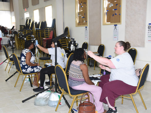 Hundreds Benefit From Free Eye Care in Providenciales