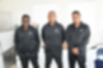 From Left, Andre Waugh - Head of Coaching Education, Concacaf; Lenny Lake - Concacaf Coach Developer; and Anton Corneal - Concacaf Coach Educator/Developer