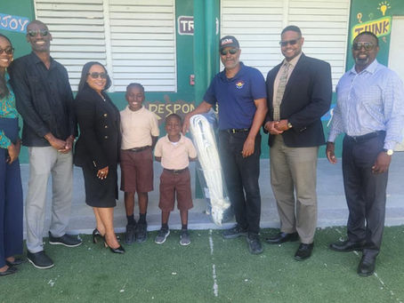 Grand Turk Youth Tennis Club Receives Equipment Boost