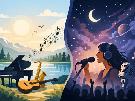 Instrumental Music Versus Lyrical Songs