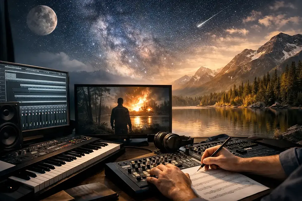 A Soundtrack Composition Example, Scene by Scene
