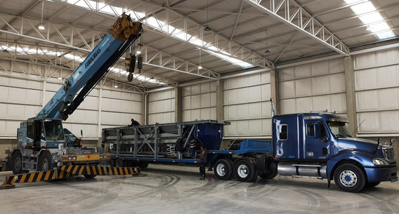 Construcción de Bodegas LEIS. Diseño y Construcción en Metodología BIM. Galpón ejecutado en Hormigón Prefabricado.