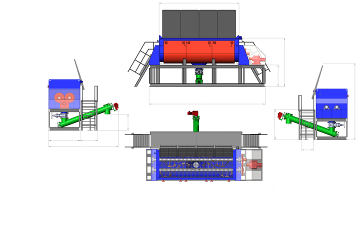 Hydrodynamic Washing Unit for Oil Sludge2