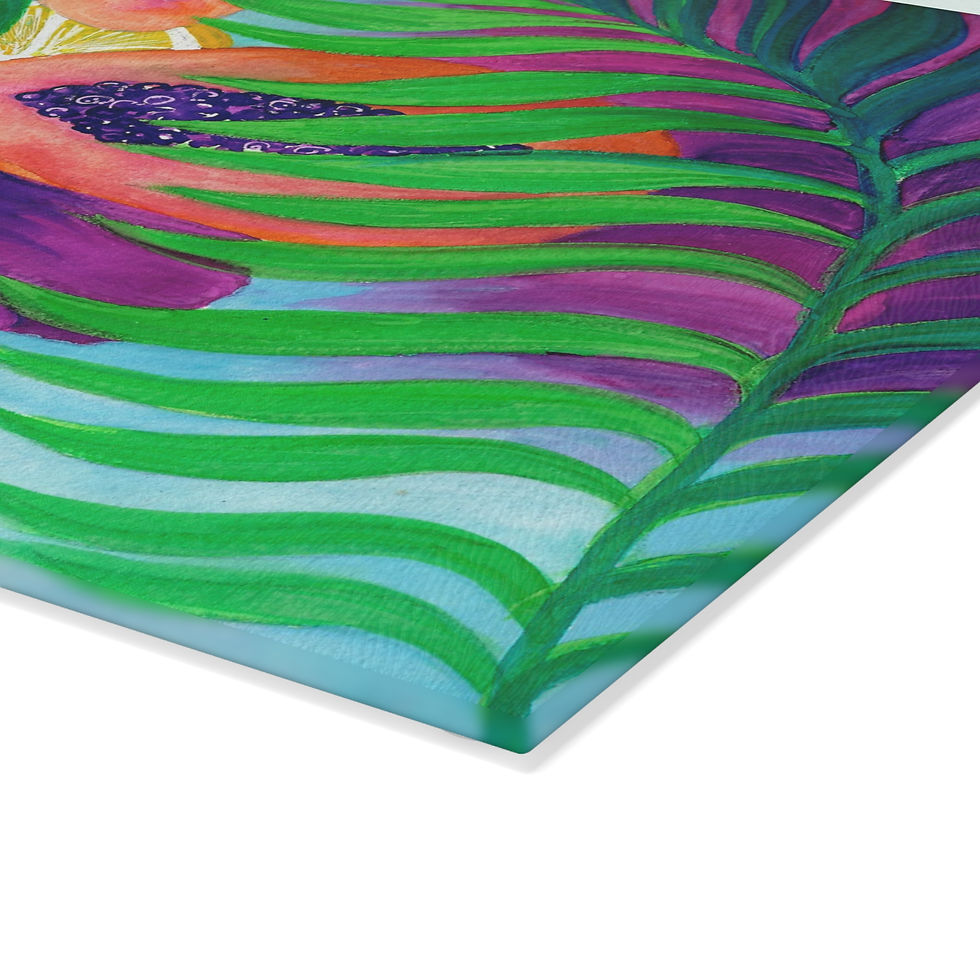Thumbnail: Papaya Lemon Glass Cutting Board 
