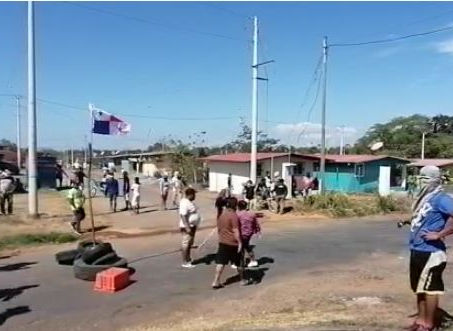 Familias protestan porque comienzan a pasar hambre en Chiriquí