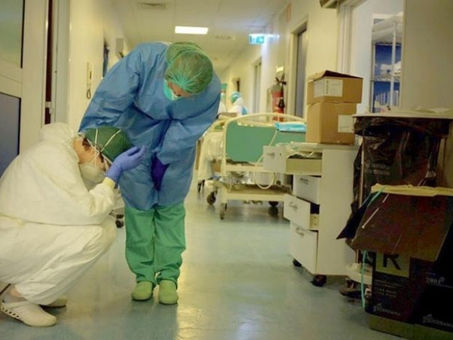 Los rostros de la pandemia en Italia