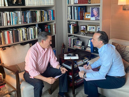 Cortizo solicita ventiladores y pruebas a Donald Trump