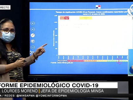 Panamá podría llegar a 50 mil casos COVID-19 en 18 días,  según previsiones oficiales. 