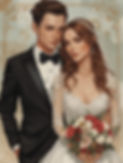 A dressed up wedding couple portrait.jpg