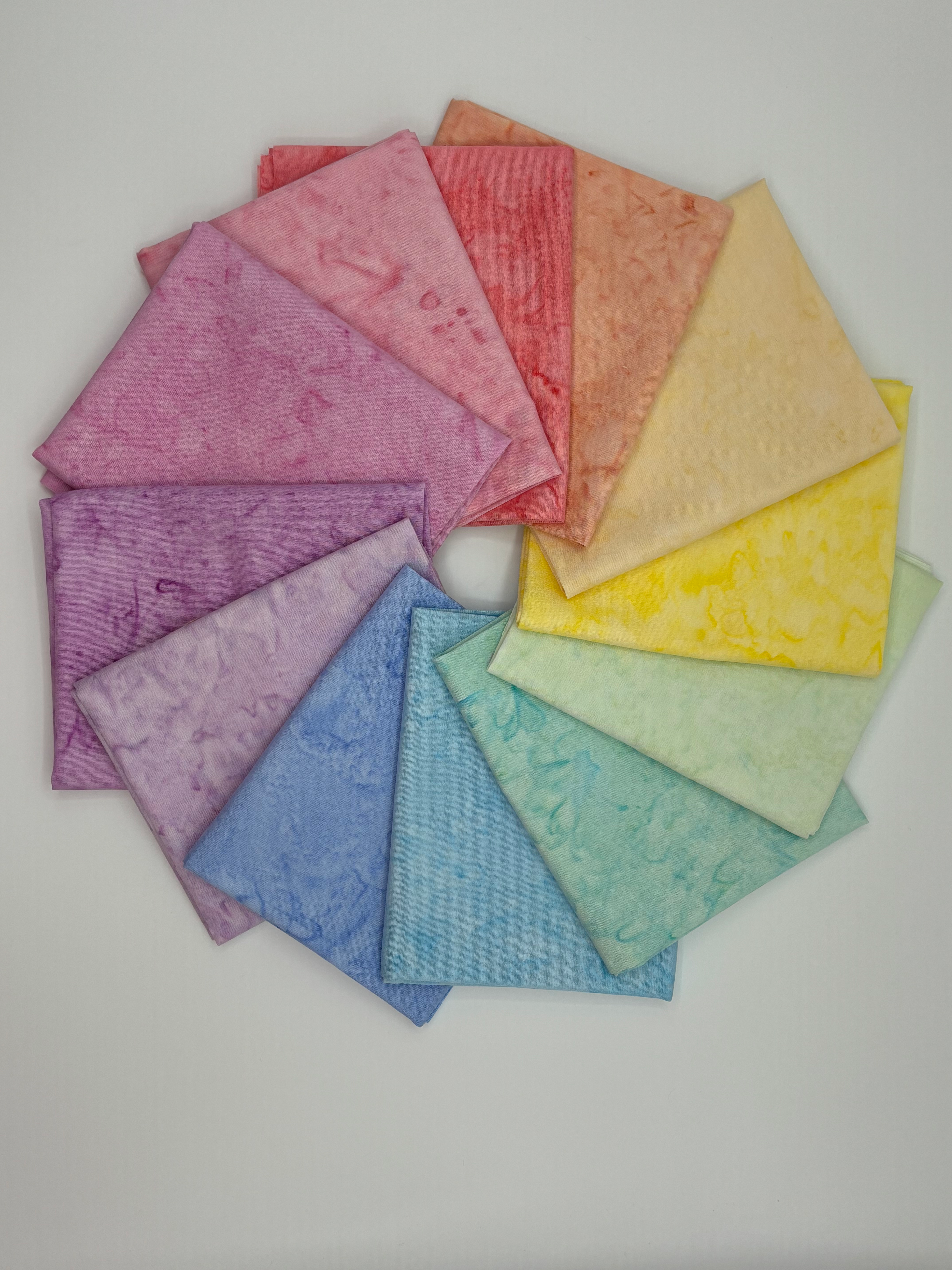 Bali Watercolor PASTEL BUNDLE by the INCH