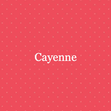 Thumbnail: Bee Cross Stitch Fabric Cayenne