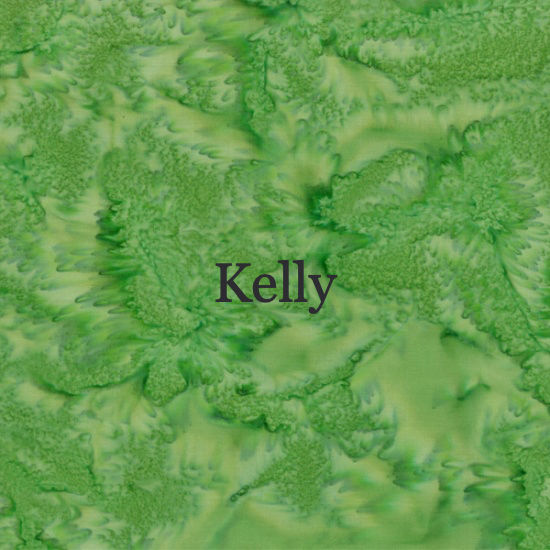 Thumbnail: Hoffman Bali Watercolors Fabric Kelly