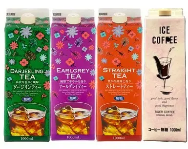 サムネイル： 送料無料　アイスリキッド無糖の6本セット（箱入り）アイスコーヒー　アイスティー