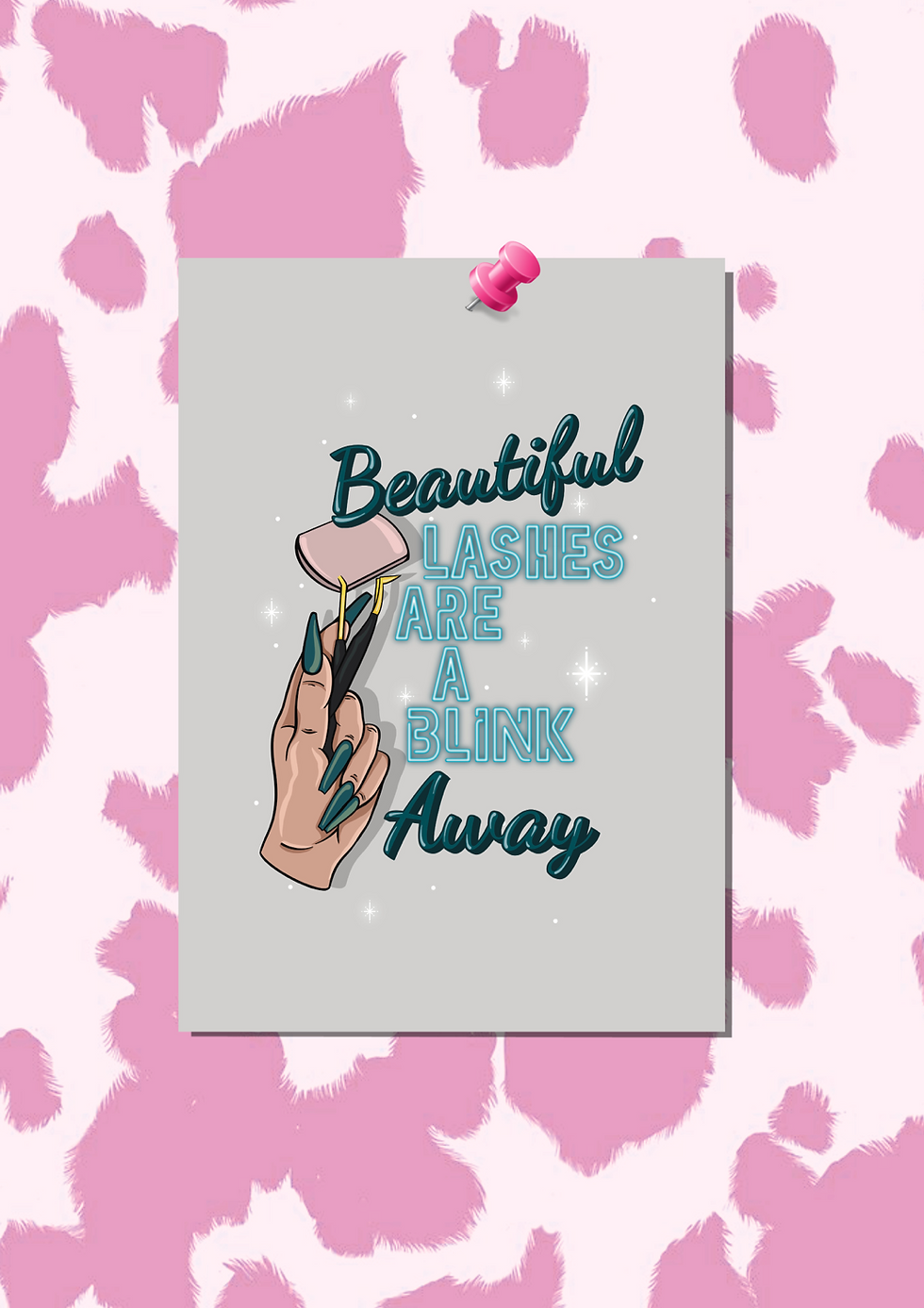 BEAUTIFUL LASHES ARE A BLINK AWAY