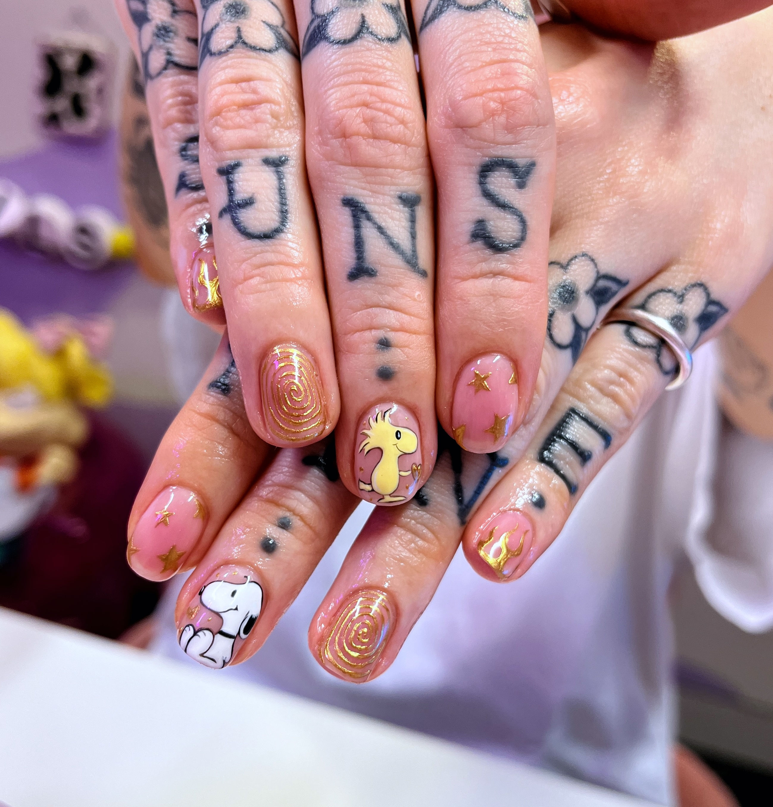 SNOOPY AND WOODSTOCK