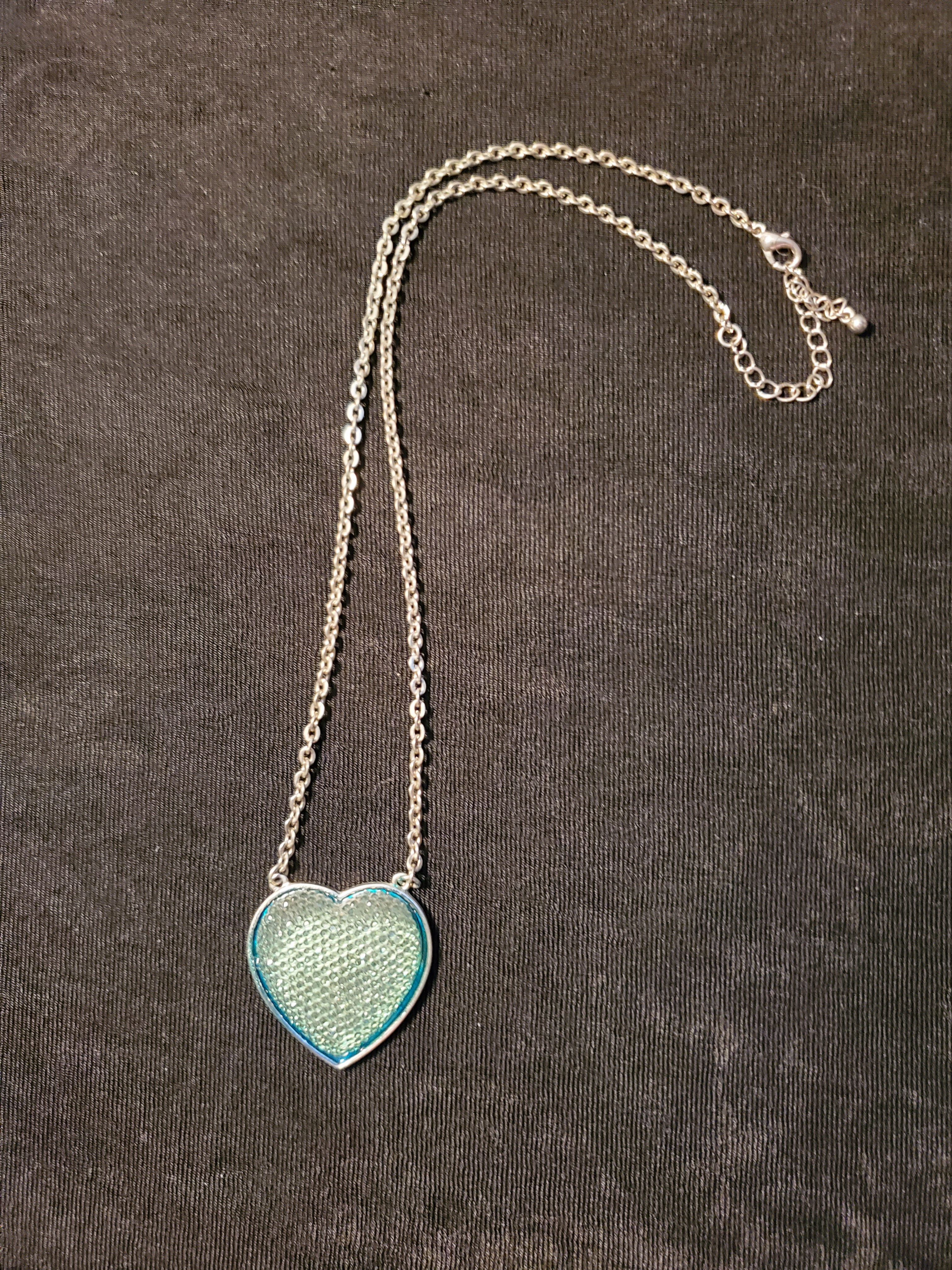 Turquoise Heart Necklace 