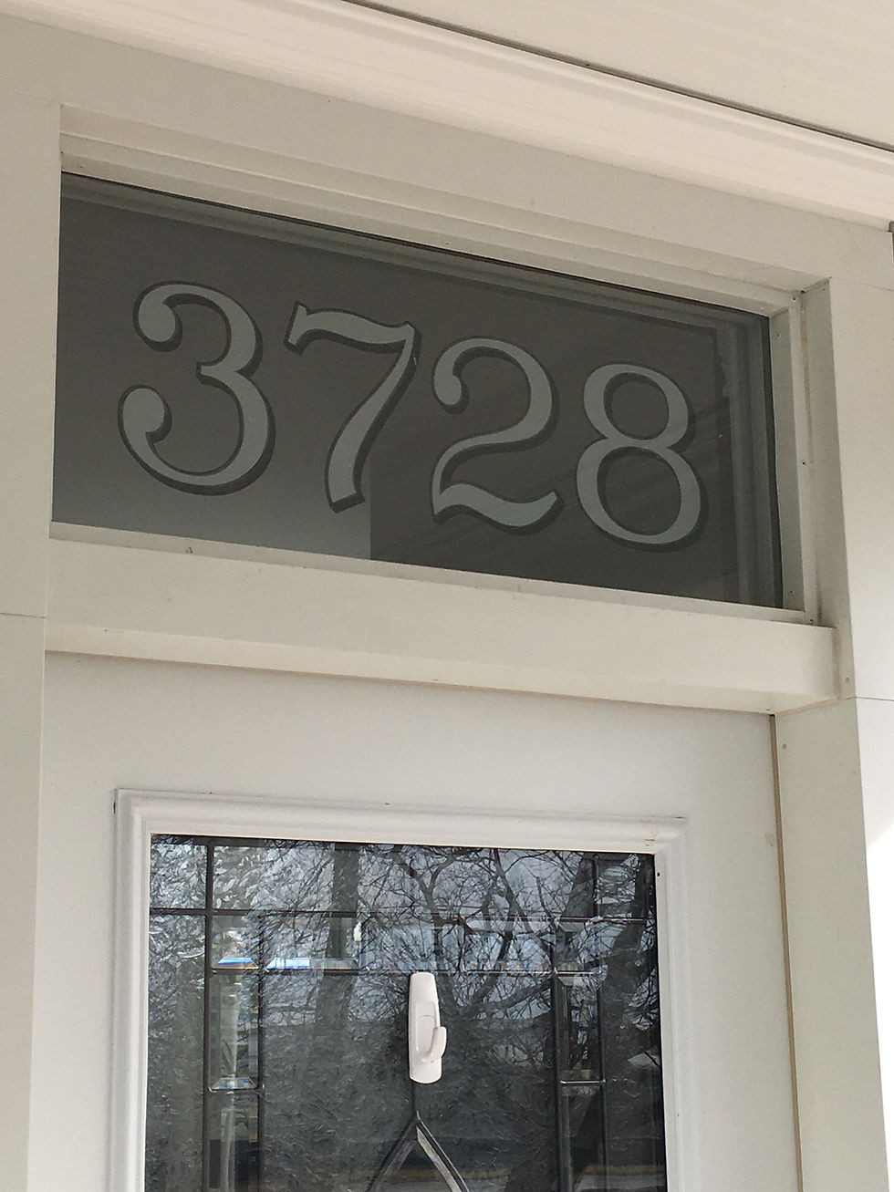 Thumbnail: Standard Colors with shadow Transom Digit Set