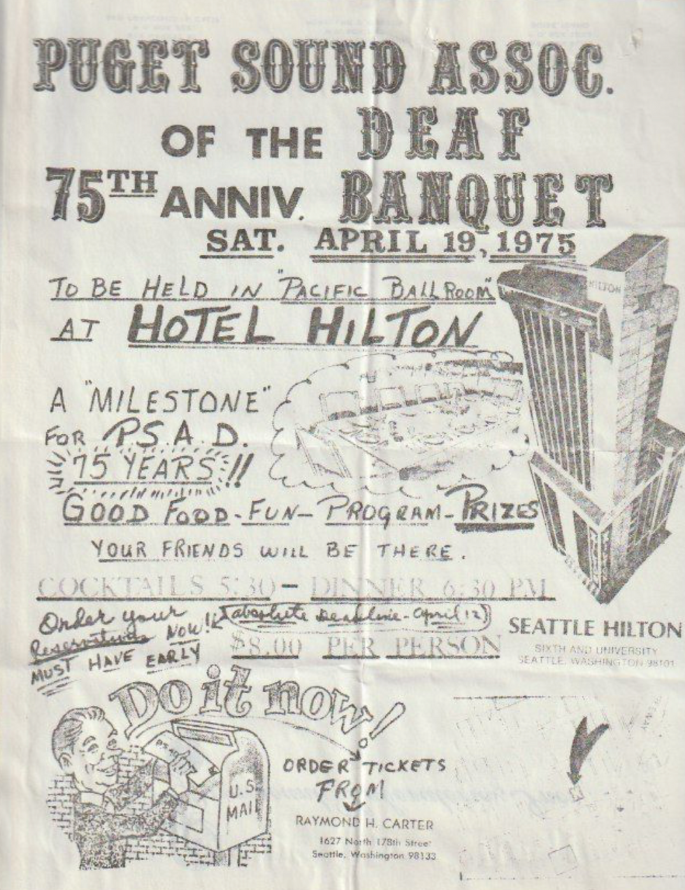 1975 75th Anniversary Banquet 1