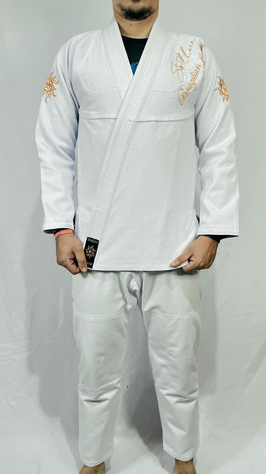 Miniatura: kimono Jiu-Jitsu Sollun EVO Branco