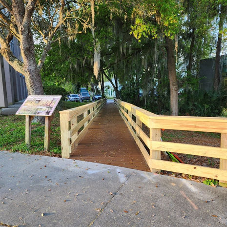 University of Florida - Florida Museum - Boardwalk renovation.