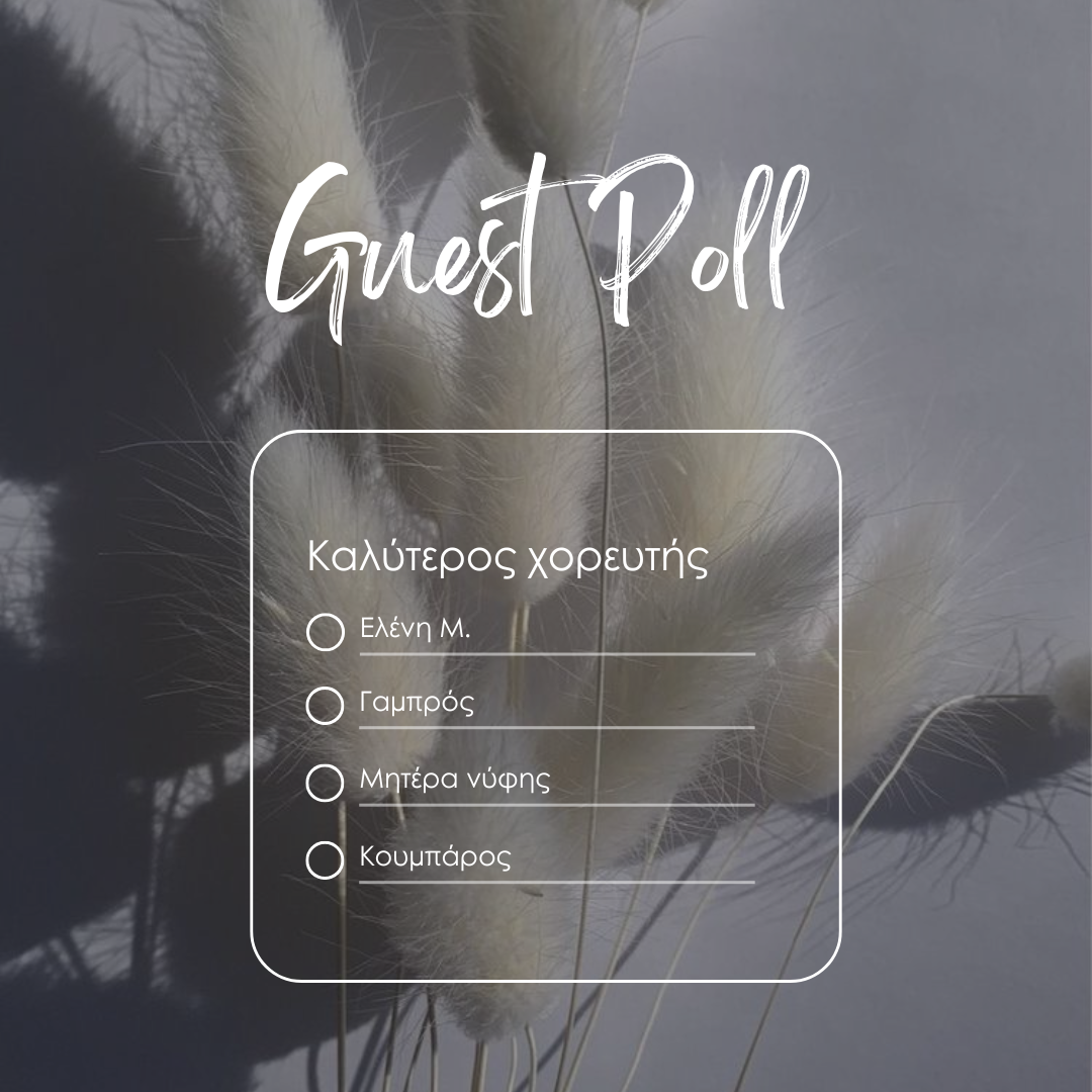 Ψηφοφορία καλεσμένων