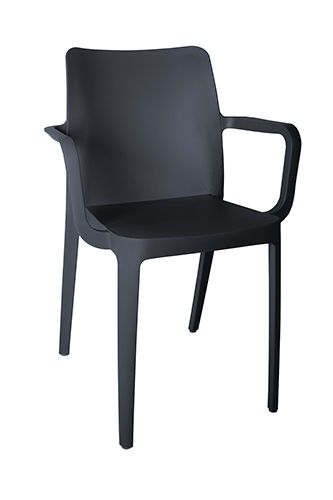 Miniatura: Silla de Visita para Exterior con Brazos SOLEI (OHV-59)