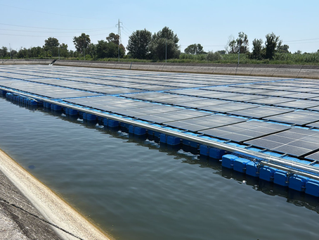 Impianto fotovoltaico flottante - Mazzafarro