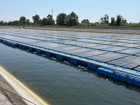 Impianto fotovoltaico flottante - Mazzafarro