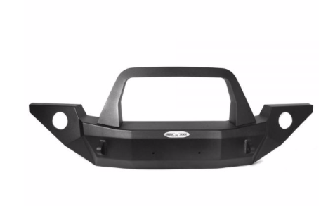 ROCK SLIDE FULL FRONT BUMPER W/BULL BAR NO WINCH OPENING | WRANGLER JL & GLAD JT