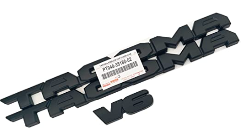 TOYOTA TACOMA EMBLEM |2016-2021 | OVERLAY KIT BLACKOUT| 2 TACO + V6