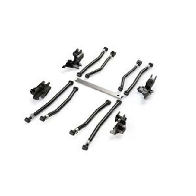 TeraFlex: JL 4dr: Alpine Long Control Arm & Bracket Kit – 8-Arm (3-6” Lift)