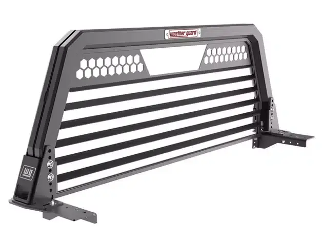 WEATHER GUARD Louvered Aluminum Headache Rack
