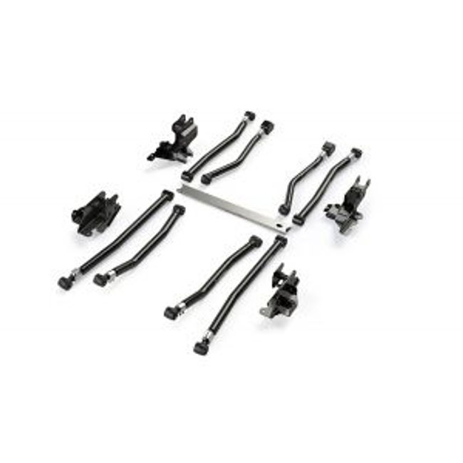 TeraFlex: JL 2dr: Alpine Long Control Arm & Bracket Kit – 8-Arm (3-6” Lift)