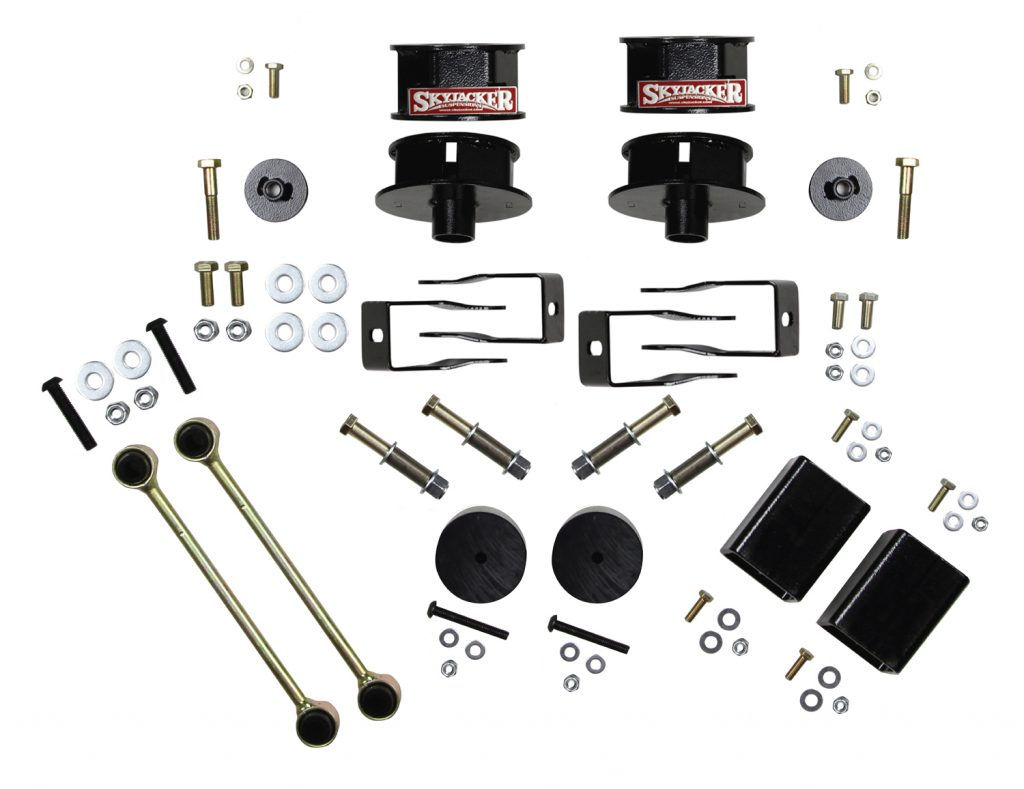 Wrangler JL 4WD (All Models) 2.5 in. Metal Spacer Kit with Shock Extension Brack