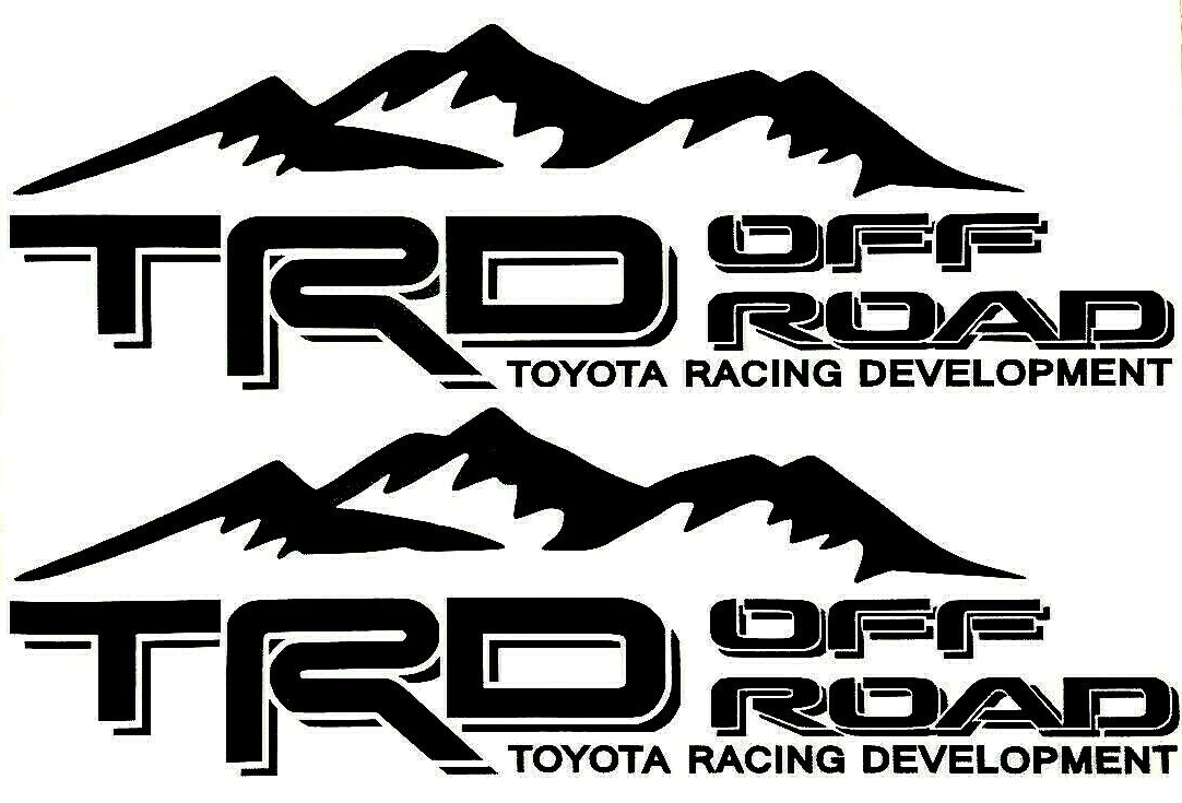 TOYOTA RACING DEVELOPMENT TRD DECAL