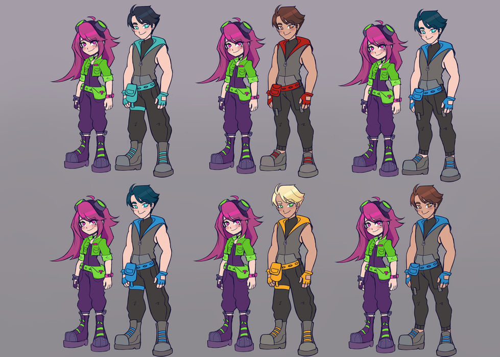 URBEX - Chase Storm Redesign Color Concepts