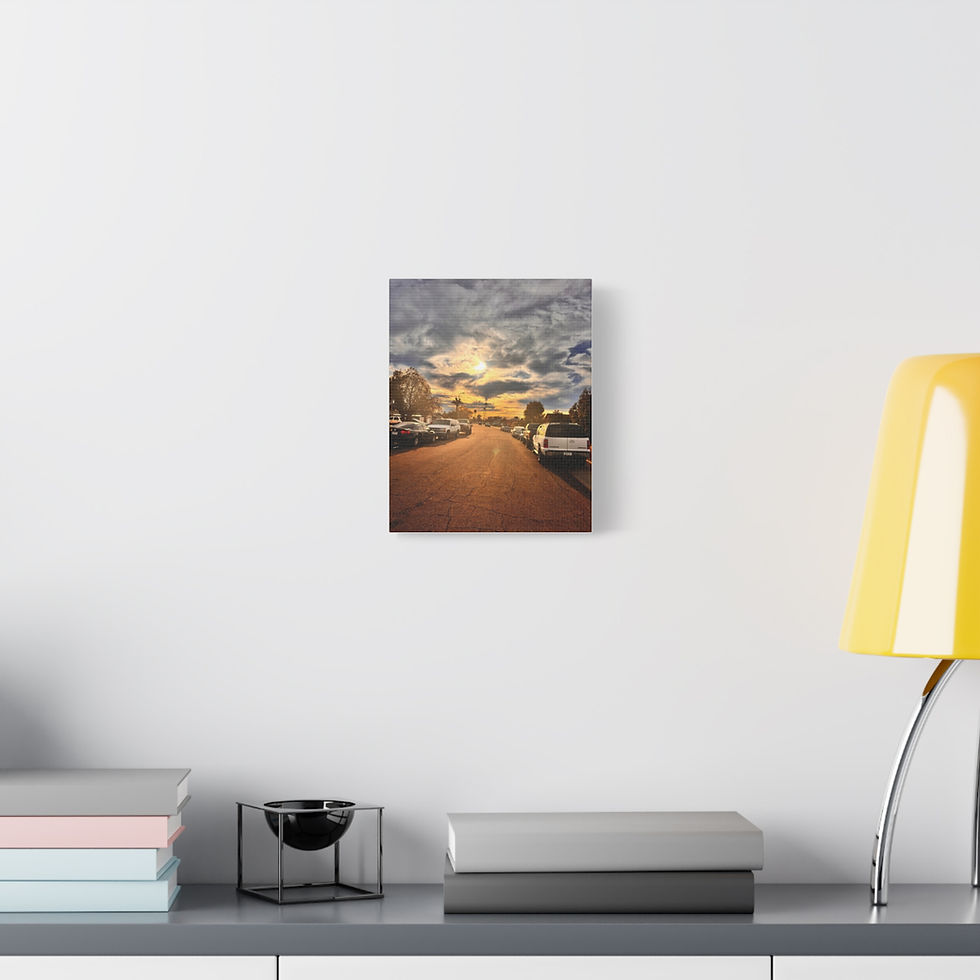 Thumbnail: In Darkness There is Light - Wall Canvas