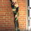 Thumbnail: Trois Seamless Legging - Black With Green
