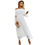 Thumbnail: Fashionable All-match Off-shoulder Dress Women