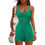 Thumbnail: Fashionable Yoga Shorts Hollow Cross Back Loose Comfortable Workout Clothes