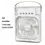 Thumbnail: New 3 In 1 Fan AIr Conditioner Household Mini Air Cooler LED Night Light Portabl