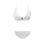 Thumbnail: 2 Pcs/Set Sexy Solid Gold Lock Buckle Design Bra High Waisted Bikini Set Women's
