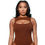Thumbnail: Solid Color Hollow-out Tight Sexy Jumpsuit